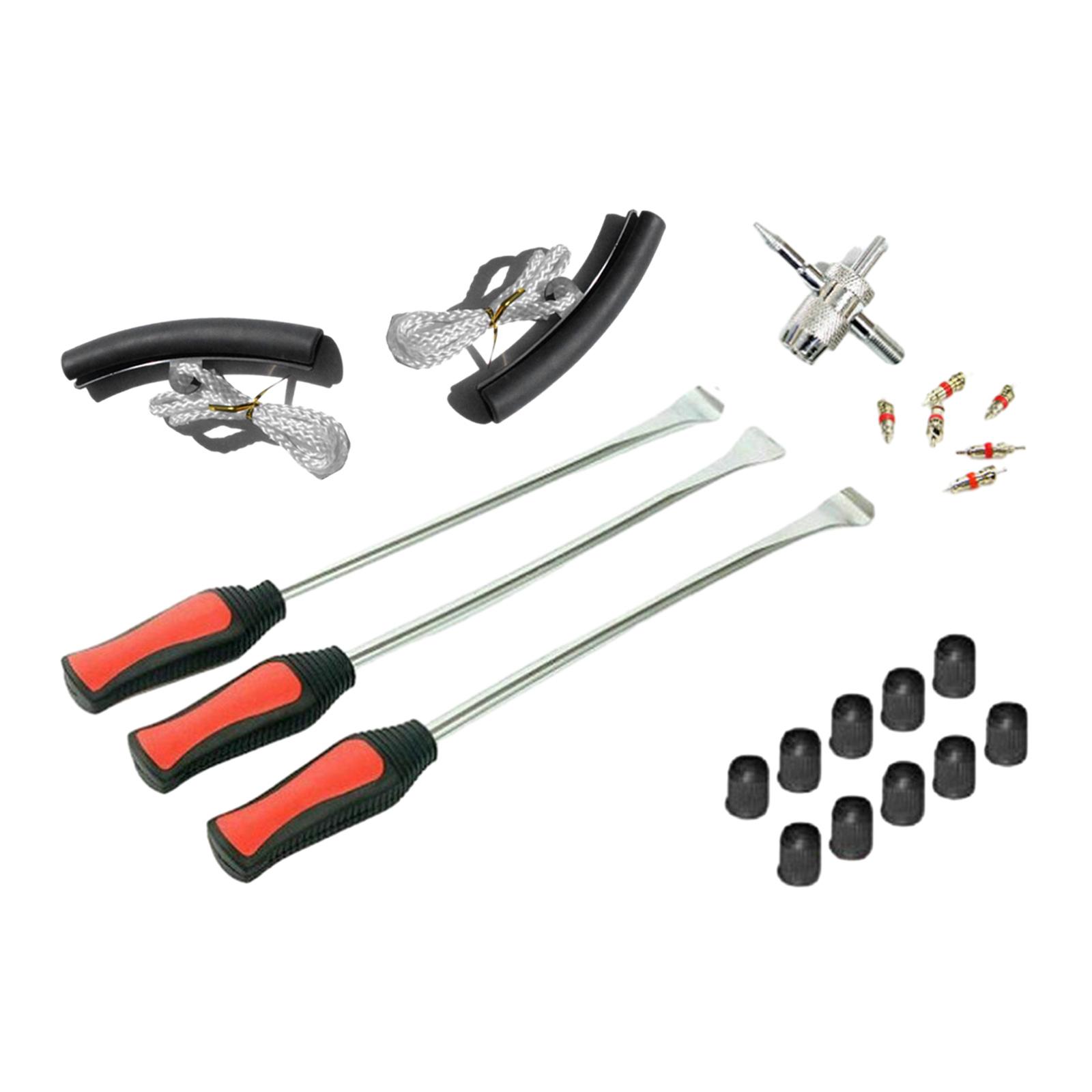 

Рычаг для велосипедных шин, ложка для шин, инструмент для замены железа, рычаги для шин мотоцикла, защита для обода, инструмент для замены шин D чёрный