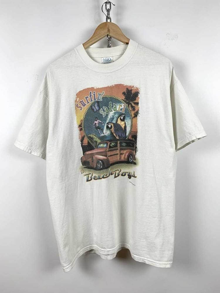 

Retro 2001 The Beach Boys Surfin039 Safari Tour Unisex For Men Women Tshirt KH7318 Unisex T-Shirt XXXL