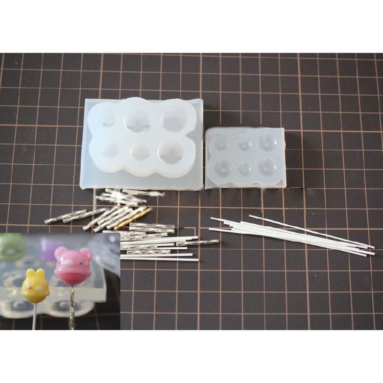 Crystal Epoxy Resin Mold Earrings Pendants Casting Silicone Mould DIY Crafts