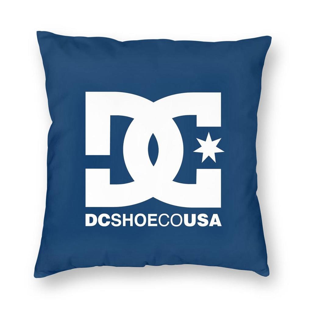 DC Shoe Co Fronha Quadrada Capa de Almofada Almofada de Encosto para Casa Quarto Carro