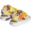 Adidas Originals 360 3.0 Sandals Soft Comfortable Durable Low-Top Walking Shoes Baby Sandals Brown Yellow ID7484
