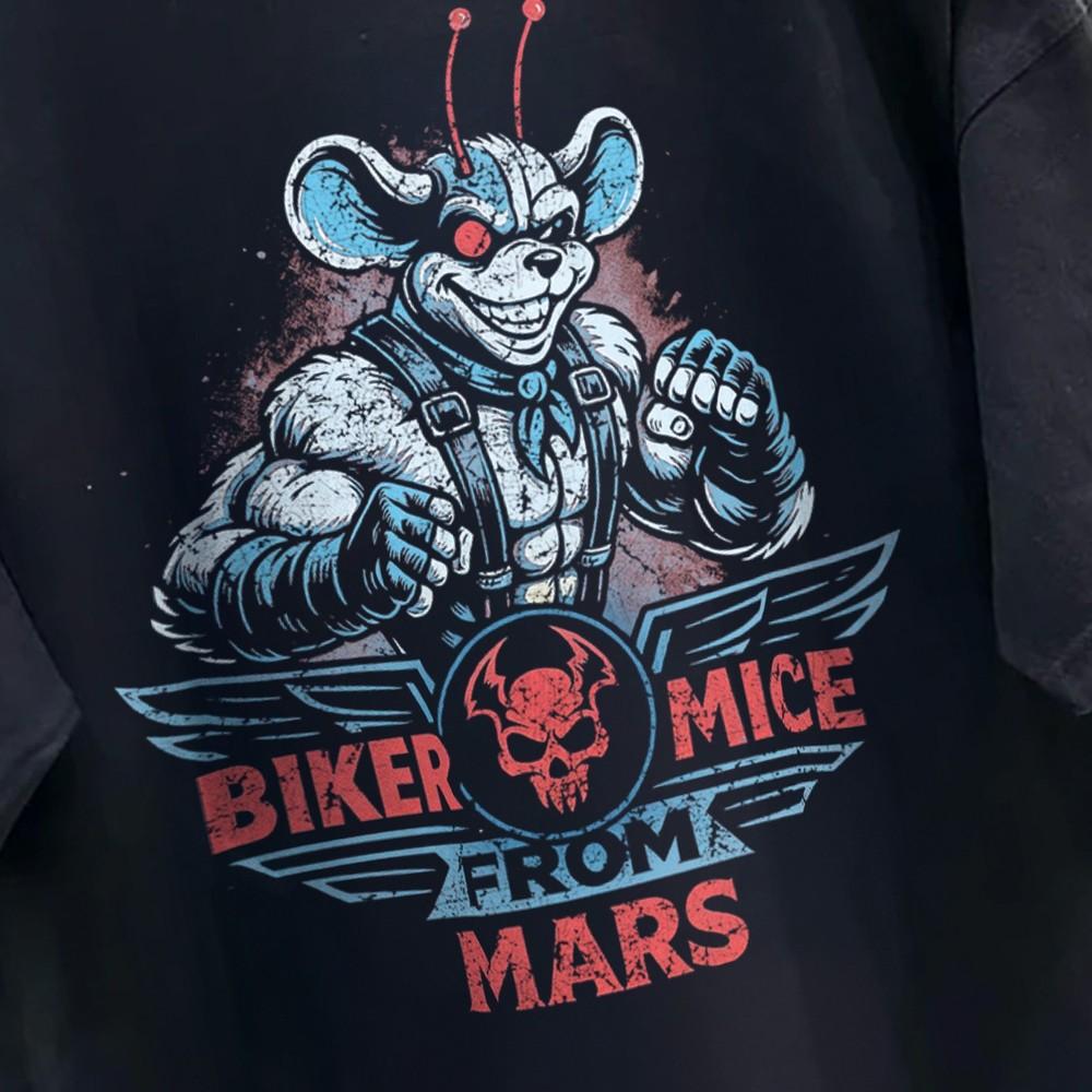 

T-Shirt Biker Mice from Mars Cartoon Serie Lustig 80er 90er Geschenk Retro 4XL