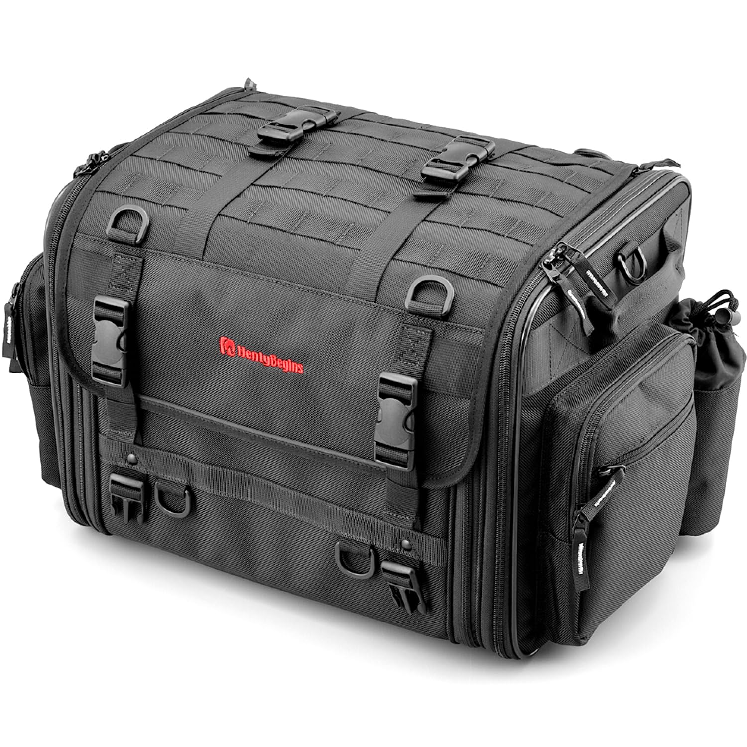 

Henly Begins Daytona Мотоциклетное кемпинговое сиденье Большое Большое для сумки 96721, Базовое, (44-60 л), Вместимость, Палатки, DH-719, Черный,