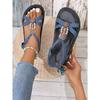 Large Size Platform Sandals Women's Summer TEUM Outer Sandals Women