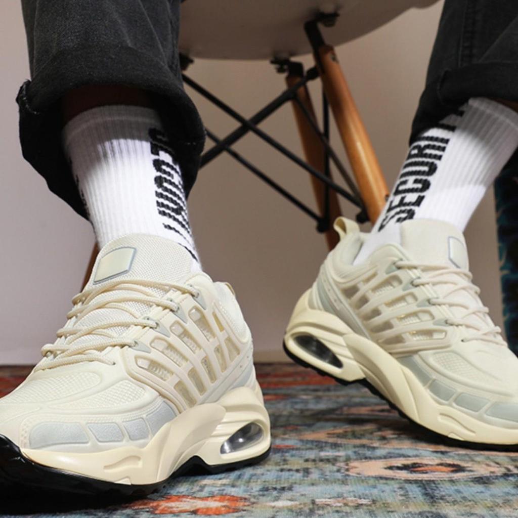 Pánské trendy prodyšné casual běžecké boty Flyknit s přidanou výškou