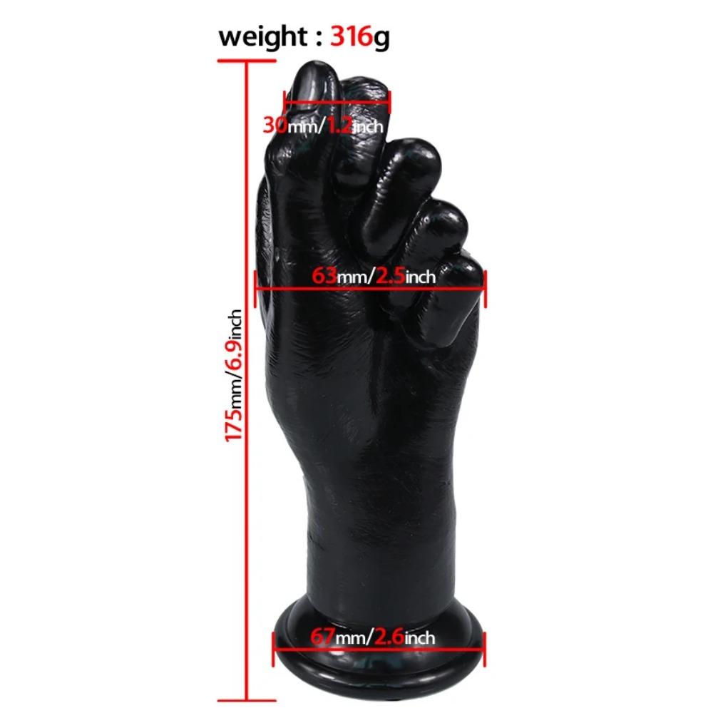 Erotische Hand Palm Faust Dildo Erwachsene Sex Spielzeug Anal Butt Plug Masturbadores Para Hombre Prostata-massagegerät für Mann Homosexuell