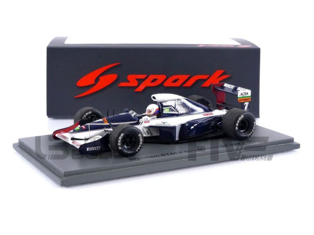 

Spark Brabham BT60Y F1 1991 San Marino GP Brundle 1/43 #7 M.