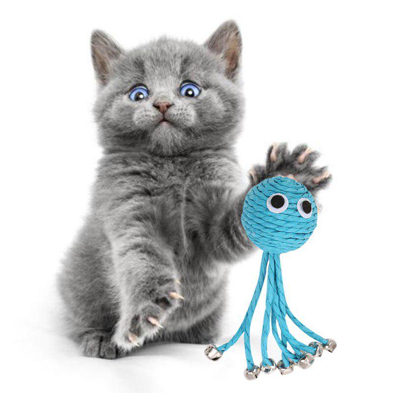 octopus cat toy