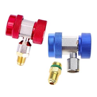 Adaptateurs de climatiseur de voiture Fréon R134A, coupleurs rapides, connecteurs, accessoires