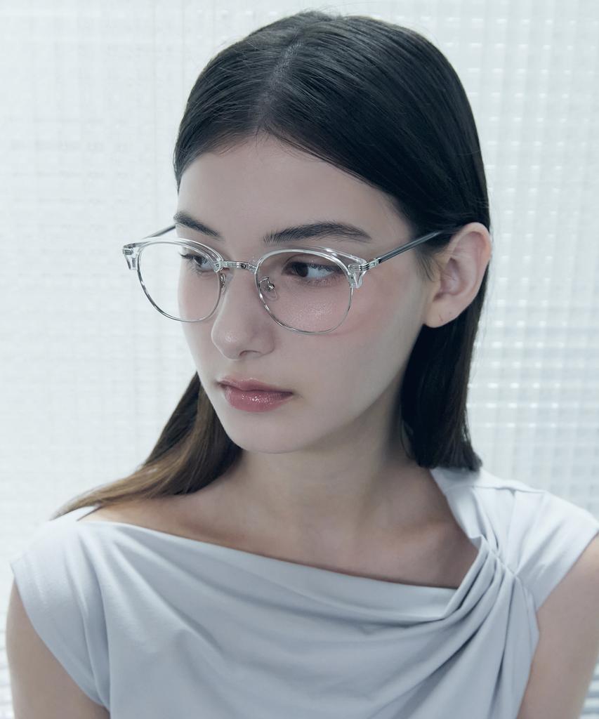 Oateu Alcott Glasses [Crystal]