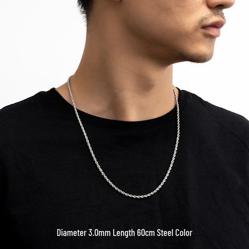 

Unisex DIY Cross Chain Iron Necklace - Versatile, Fashionable Collarbone Accessory