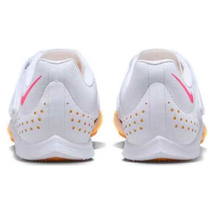 Кроссовки унисекс Nike Air Zoom Long Jump Elite White Hyper Pink Orange Orange Black — фото 4