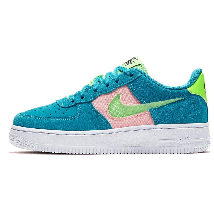 Nike Air Force 1 LV8 Oracle Aqua GS CJ4093-300