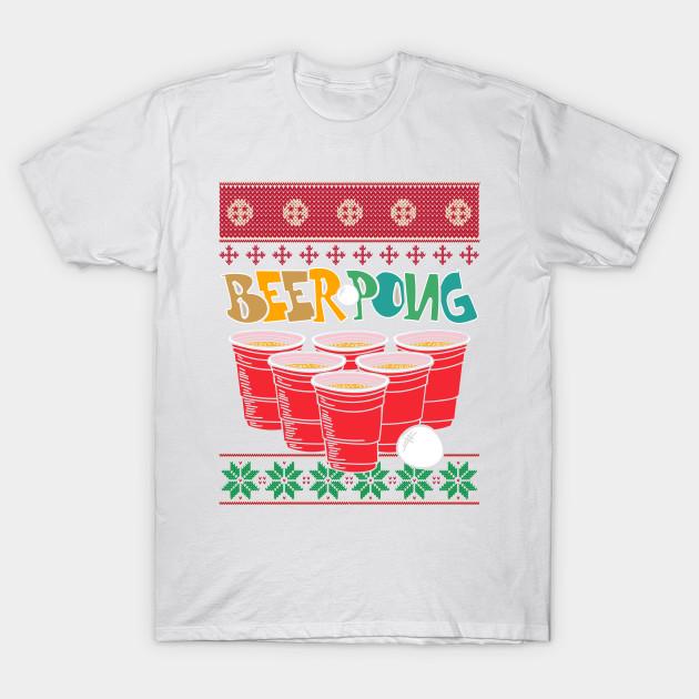 Buy Unisex Fashion TShirt Christmas Beer Pong Ugly Sweater Funny Gift