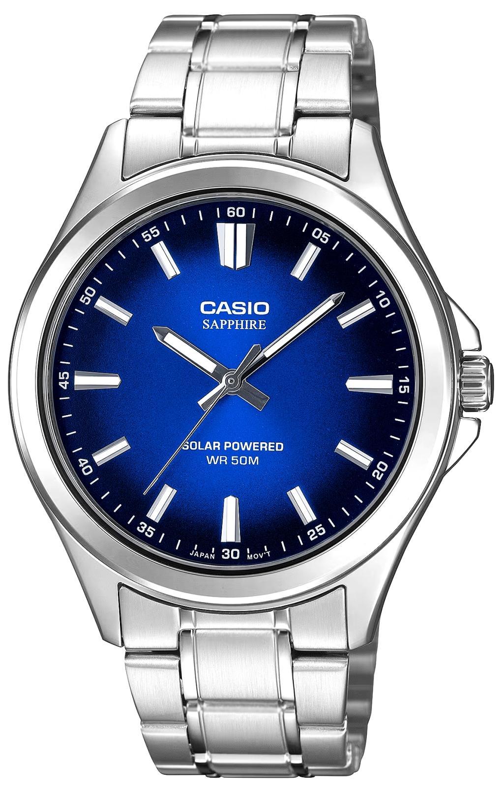 

Zegarek Męski CASIO Solar MTS-RS100D-2AVDF + BOX