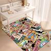 Starring the Japanese Cartoon ONE PIECE Monkey D. Luffy Carpet Is Suitable for Living Room and Bedroom Doormats Office Balcony Decorative Carpet V20