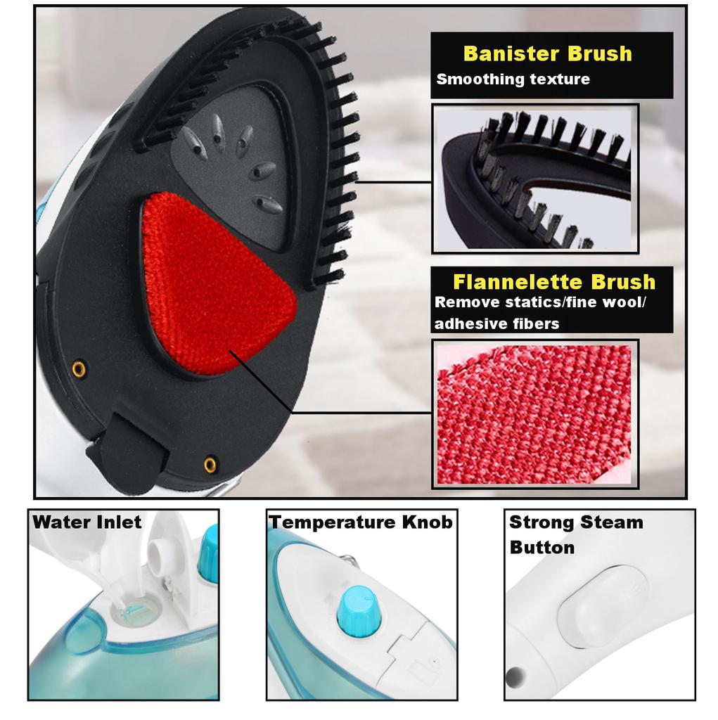 mini ferro a vapor handheld steamer