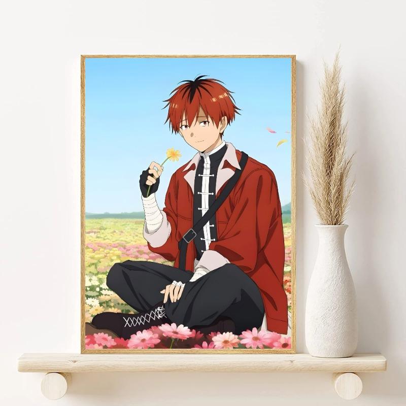 

Frieren Anime Poster HD art sticky wall waterproof home living room bedroom bar aesthetic decoration 21cm×30cm NoFrame