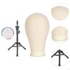 Mannequin Head Model Sturdy Accessory Versatile Canvas Lightweight White Wig for Styling Glasses