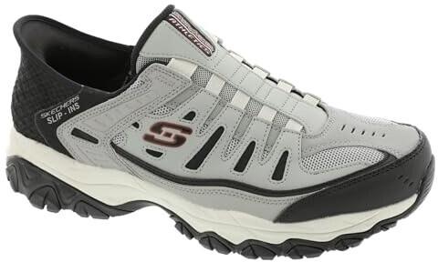 

Кроссовки Skechers Afterburn M Fit Ridgeburn Slip-In Loafer серый черный 46