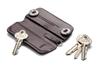 Bellroy Обложка для ключей Плюс Третье издание Кожаный чехол для ключей Вмещает ключи Глубокий сливовый – 4-8 -