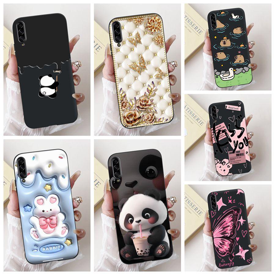 Für Samsung Galaxy A09 5G Hülle SM-A908B Cover Cartoon Bemalte Weiche Silikonhüllen für Samsung A50 A50s A30 A30s A20 Handy Funda