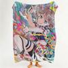 Game B BanG D Dream Throw Flannel Throw Blanket Suitable for Sofa Living Room Bedroom