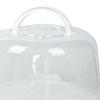 10 inch Cake Carrier with Foldable Handle Portable Box Muffin Tart Cookie Dessert Keeper