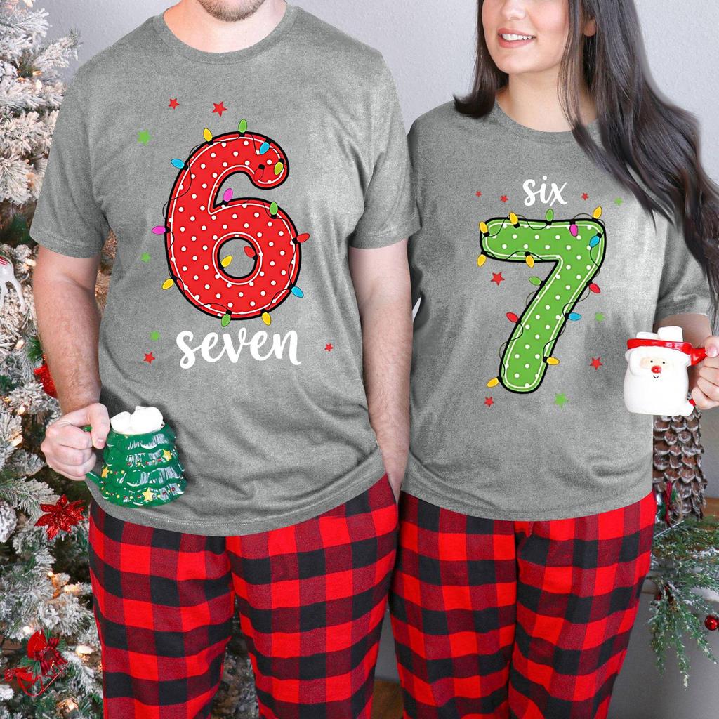 Camiseta de manga corta con cuello redondo y estampado de moda para mujer