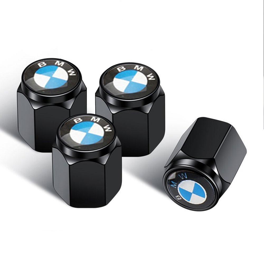 4 Pcs Wheels Rims Stem Air Tires Truck Bicycle Car Cover Tire Valve Caps Dust Caps for BMW M E60 E46 E90 F30 F10 G30 G20 F48 G22