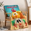 W-Wheres C-ChickyS Cartoon Blanket Throw Super Cosy Plush Living Room Sofa Couch Childish Birthday Gifts