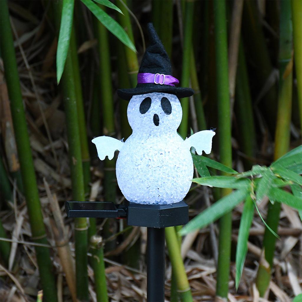 Halloween Solar Stake Light Weather Resistant Solar Powered Outdoor Lighting Halloween Decoration