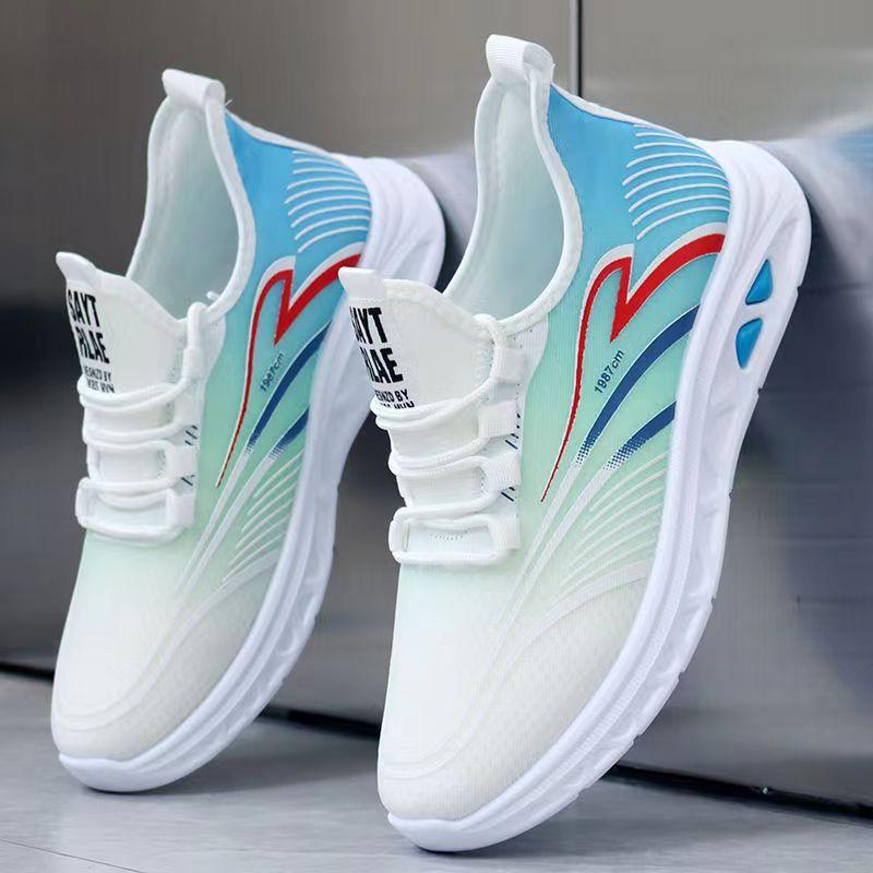 

22 new running shoes ice silk hollow mesh shoes breathable soft sole sports and leisure shoes 38