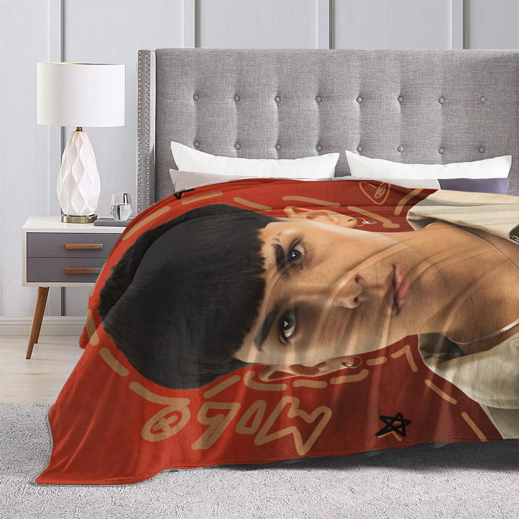 Inspired by Argentine Blanket Rapper Milo J for Pop Soft Warm Novelty Plush Throw Blanket For Couch Bed Bedspread Bed Cover