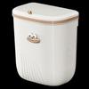 Xuanyong Wall-Mounted Flip-Top Trash Can