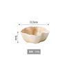 Japanese Style Creative Ceramic Bowl Set Unique Shape Plate Tableware Gift Box for Home Restaurant