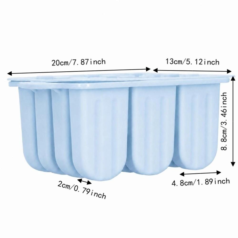 Easy-Release Silicone Ice Cream Molds Silicone DIY Ice Cream Molds Popsicle Molds  DIY Frozen Snack