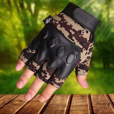 Herren und Damen Sport Halbfinger Taktische Handschuhe Outdoor Radfahren Bergsteigen Trainingsfeld Fitness Leckhandschuhe