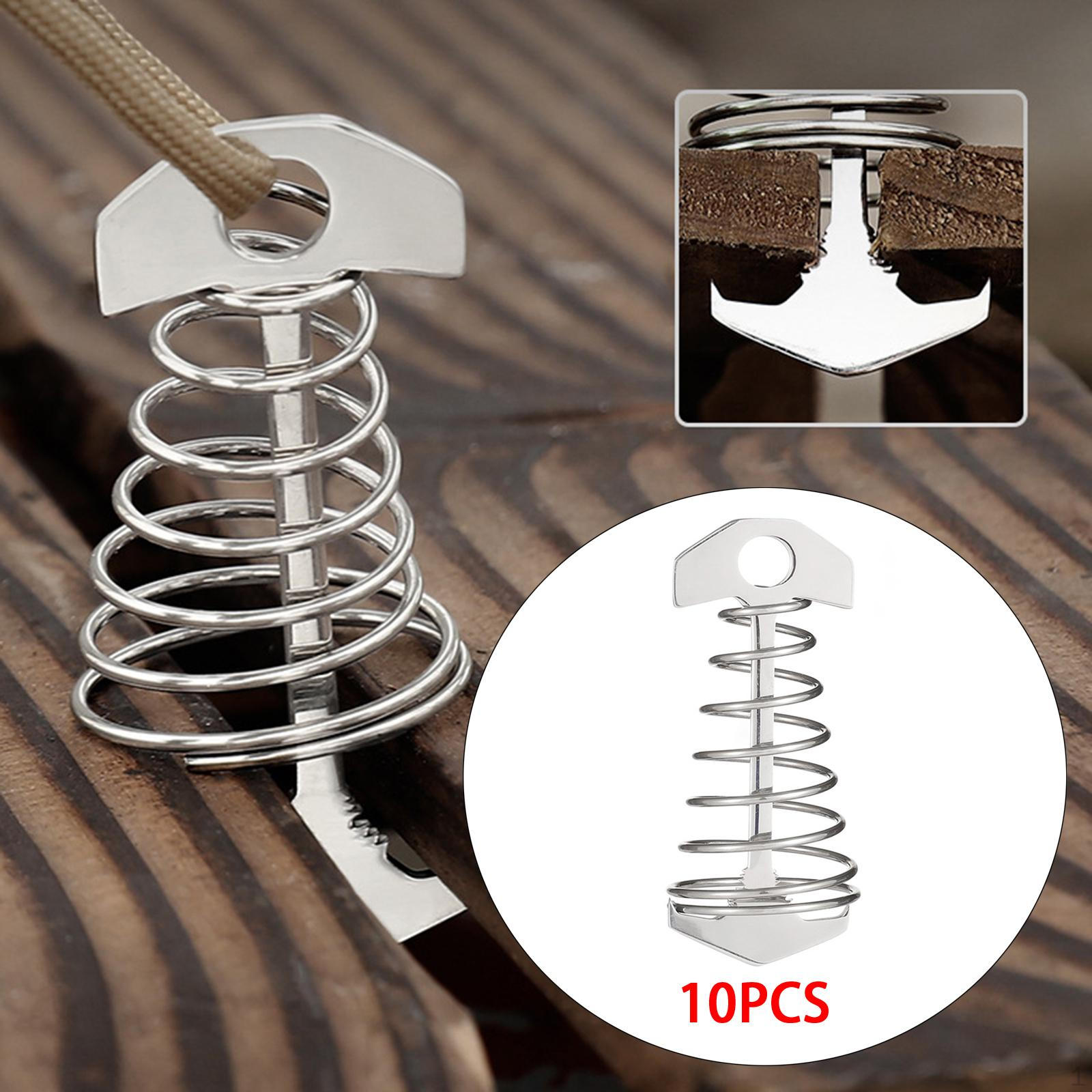 

Tent Rope Tensioners Deck Peg Stakes 70x30mm