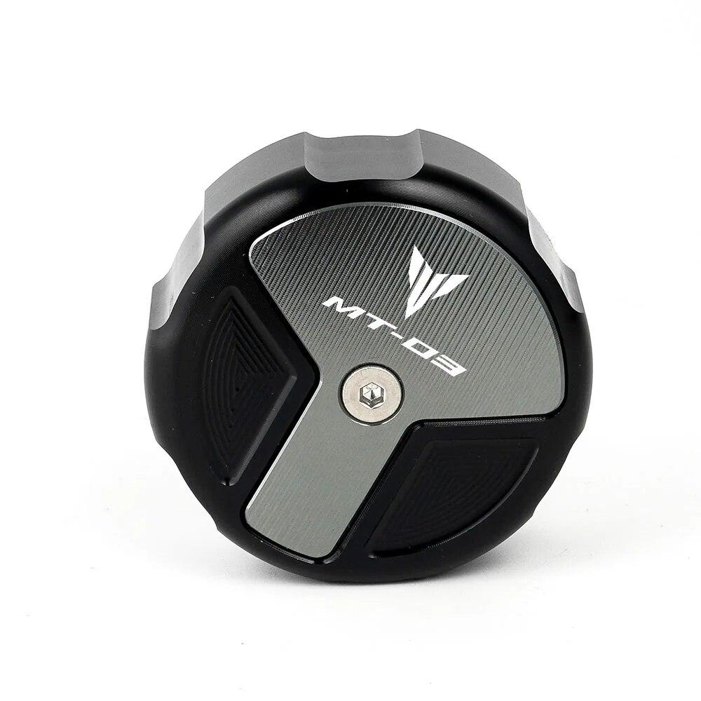 For YAMAHA MT03 MT 03 MT25 MT-25 2015-  Rear Brake Reservoir Cylinder Cover Motorcycle Oil Fluid Cap