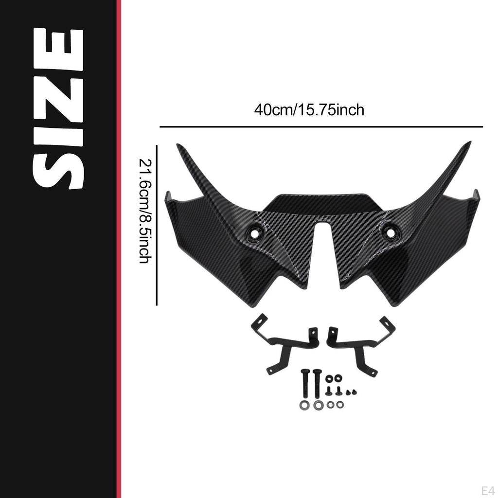 Front Spoiler Aerodynamic Air Deflector Wing Replacement Cover Trim for Z650