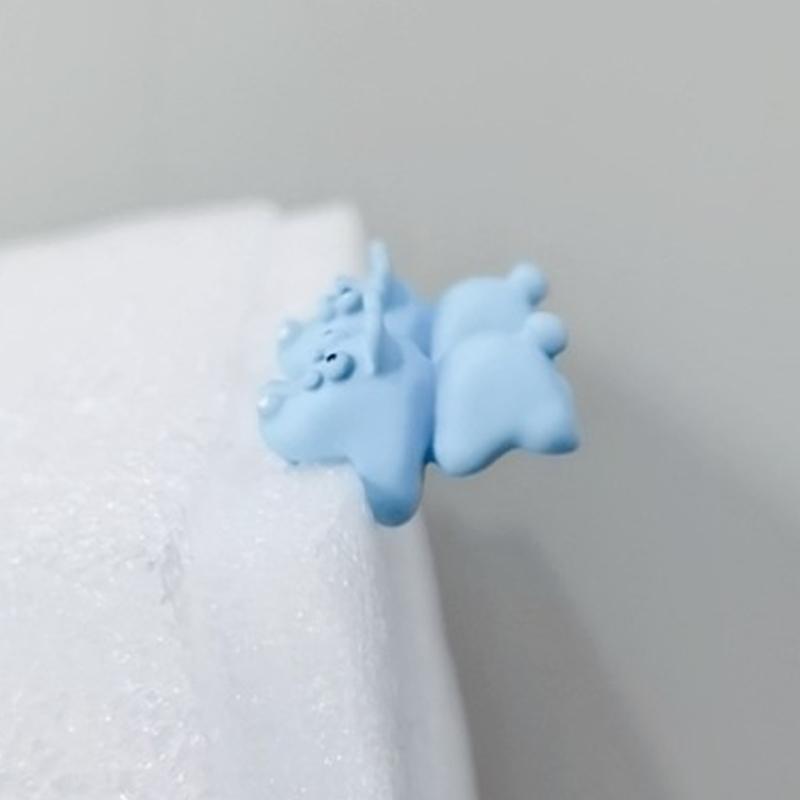 Cute Alloy Ear Studs Suitable for Women and Girls 3D Shark/Dinosaur/Whale Animal Cartoon Biting Ear Stud Earrings