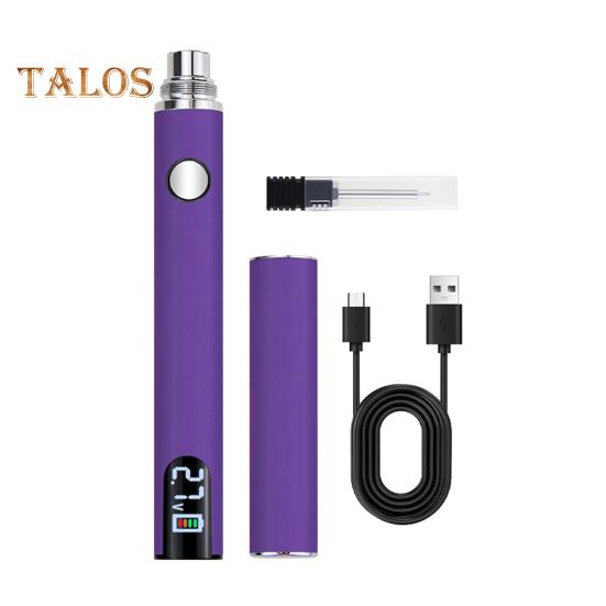 

Набір паяльника Цифровий дисплей Регульована температура Портативний легкий дизайн Перезаряджуваний комплект ручок для паяння дроту фіолетовий