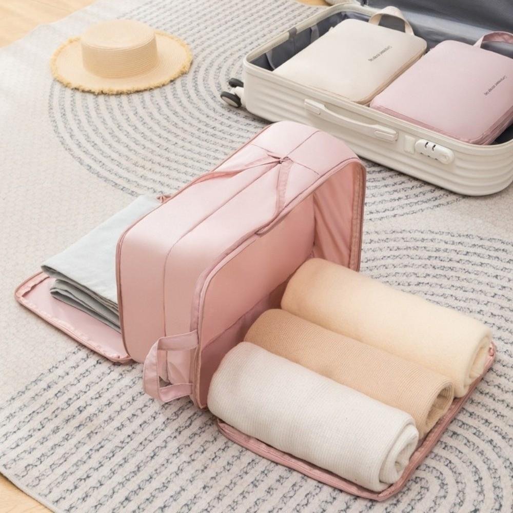 Foldable Clothes Storage Bag Large Capacity Clothes Packing Cube Down Jacket Storage Bag  Suitcase