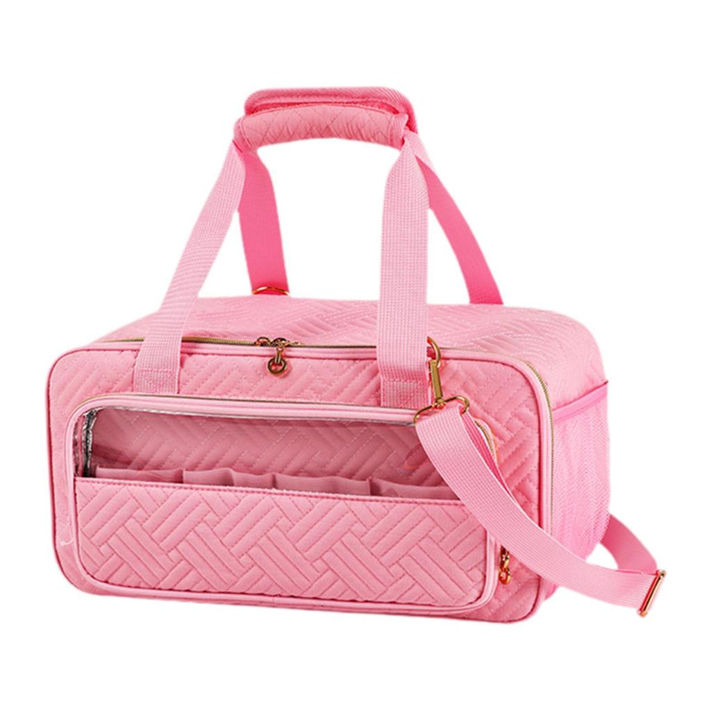 Marker Case with Divider Easy Cleaning Liner Craft Paint and Marker Organizer Art Supply Storage Case for Paint Brushes Paint