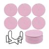 Woven Round Cotton Placemat Non- Heat Table Mats for Dining