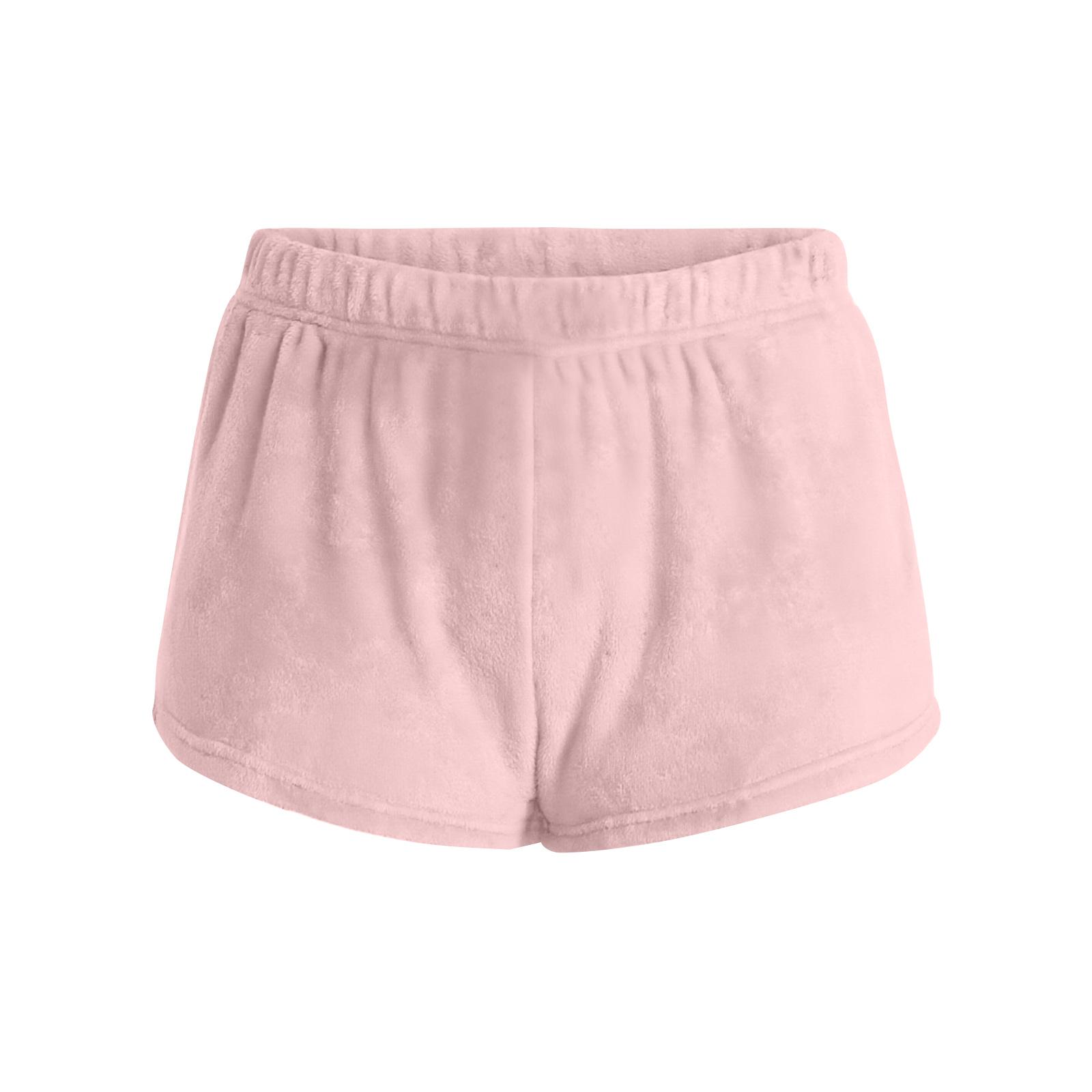 

Женские эластичные шорты обычного кроя, шорты для хайкинга, повседневные спортивные шорты, флисовые брюки, большие шорты M