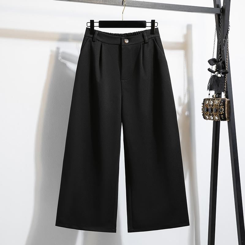 DIMANAF Toamnă Iarnă Femei Mărimi Mari Pantaloni Groși Casual Dama Pantaloni Lungi Oversized Largi Funduri 2025 Nou