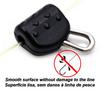 15Pcs Float Rest Fishing Sinker Slip Clip Hook Clear Snap Fishing Weight Slide for Braid Fishing Line Easy to Use