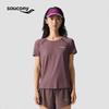 SAUCONY Women's Classic Slim-Fit Breathable Short-Sleeve Knit Top